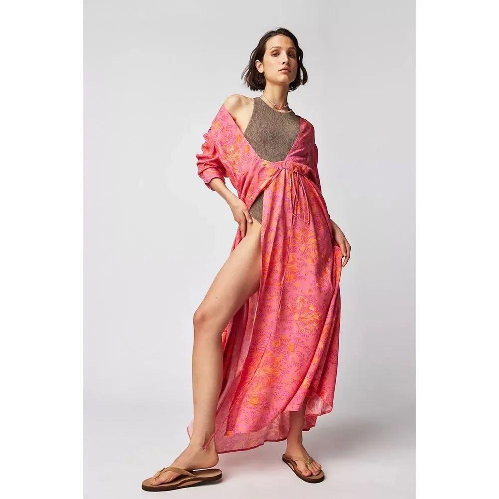 Free People Jen's Pirate Booty Garden Party Row Maxi Dress